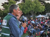 Ames astrobiologist Chris McKay speaks at Moffett Field