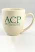 ACP Ceramic Coffee Mug, Cream