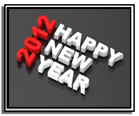 2012 Happy New Year Graphic