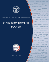 SSA Open Government Plan Cover