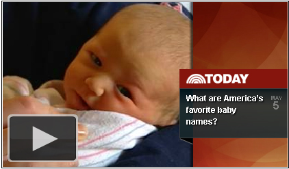 Social Security Commissioner Michael Astrue reveals Popular Baby Names for 2010