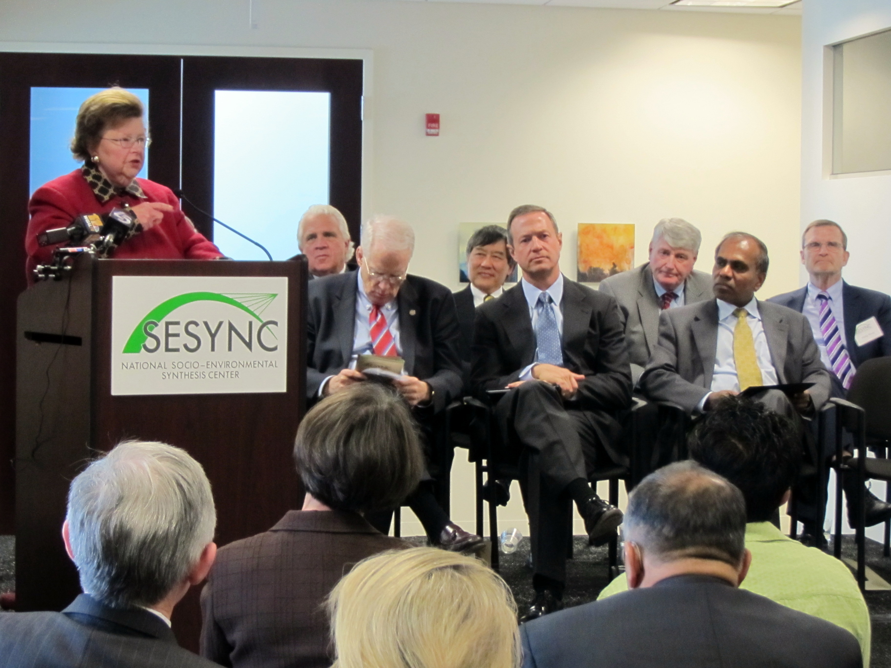 Mikulski Unveils Cutting-Edge Environmental Research and Policy Center