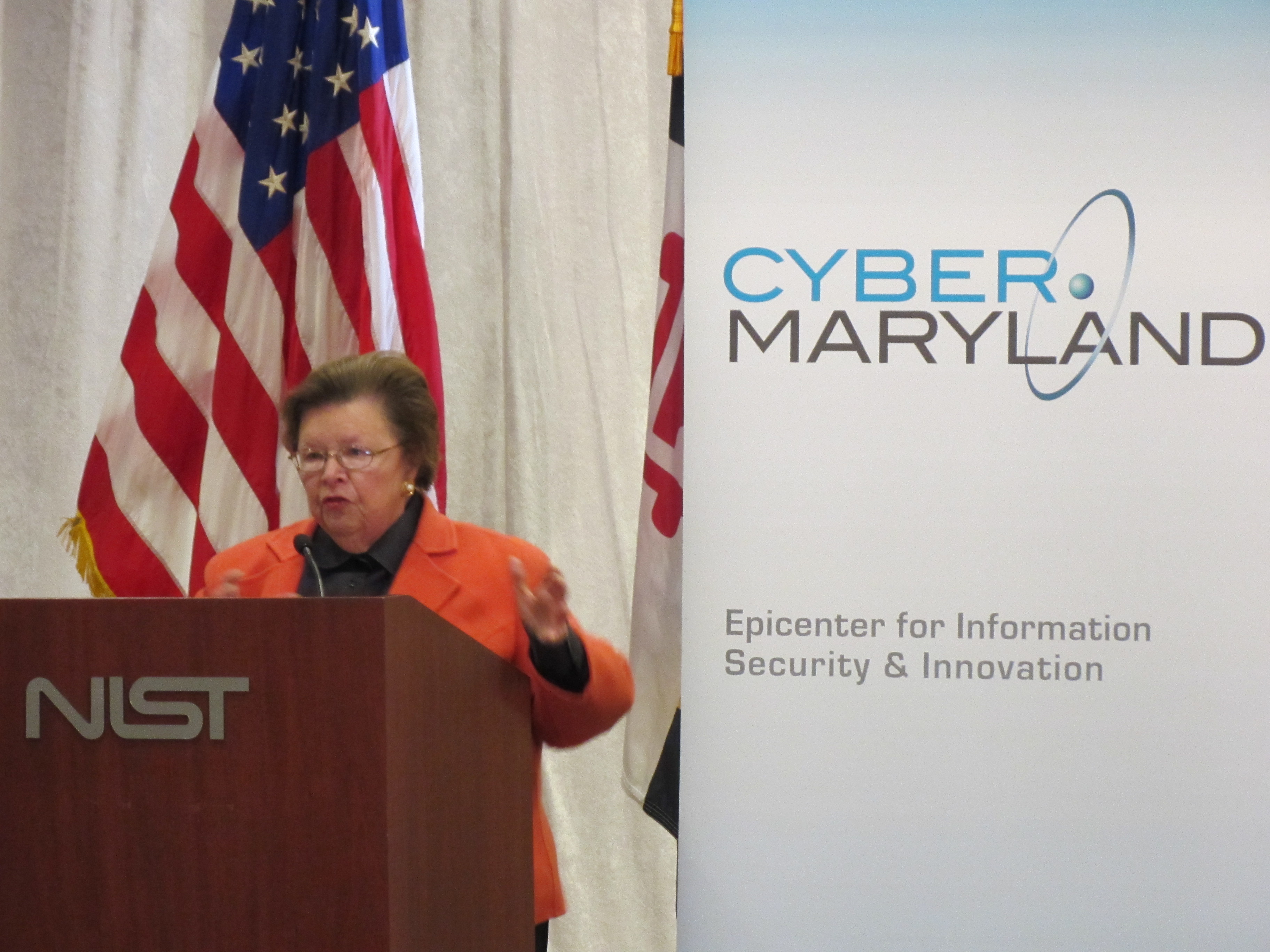 Mikulski Announces National Cybersecurity Center of Excellence at NIST