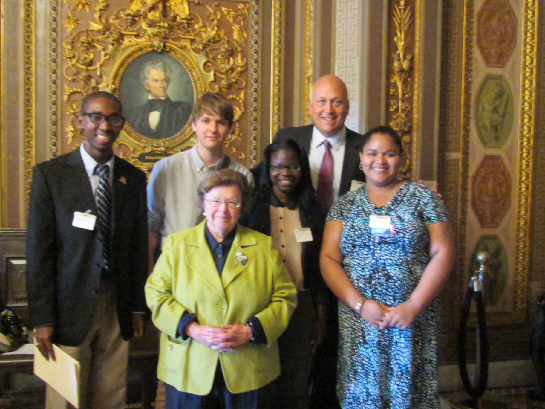 Mikulski Discusses Youth Mentoring with Hall of Fame Marylander Cal Ripken and meets with Maryland students.