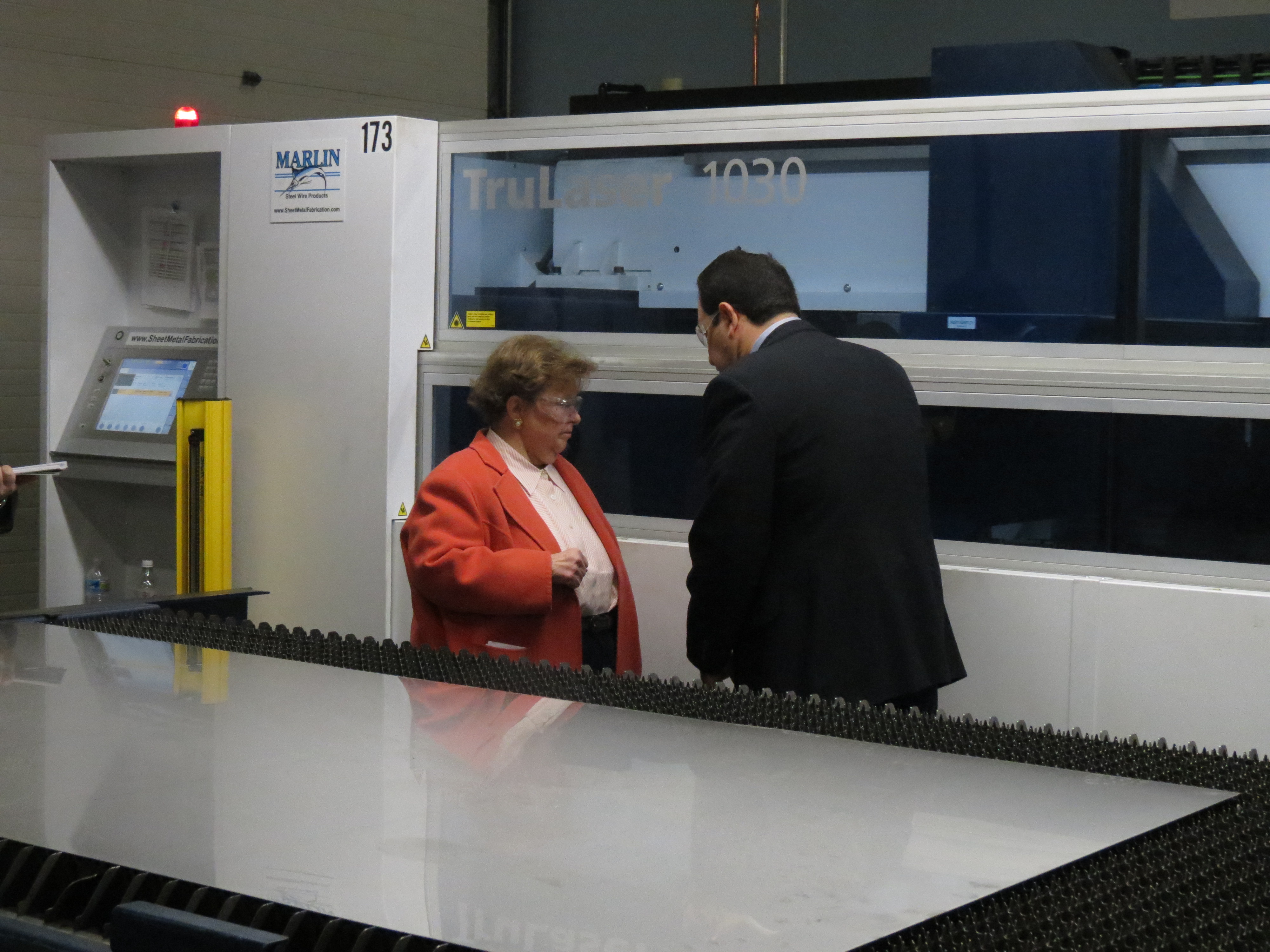 Mikulski Continues Jobs Tour at Baltimore's Marlin Steel