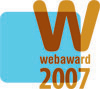 Web Marketing Association's 2007 Government Standard of Excellence WebAward