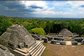 panorama atop Caracol in Belize