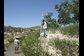 Principal investigator and student sample along stream on Pine Ridge Reservation.  Credit: Oglala Lakota College