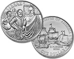 Jamestown 400th Anniversary Silver Dollar Uncirculated
