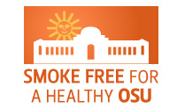 Smoke Free for a Healthy OSU - picture of MU and sun