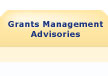 Grants Management Advisories