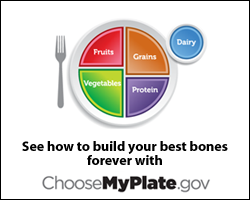 See how to build your best bones forever with MyPlate.gov! 