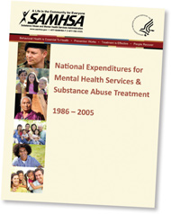 cover of National Expenditures for Mental Health Services and Substance Abuse Treatment, 1986–2005 - click to view report