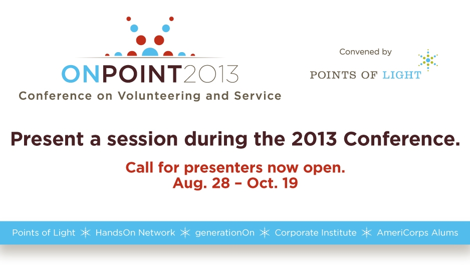 Conference 2013 Call for Presenters