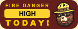 Fire Danger Level: High