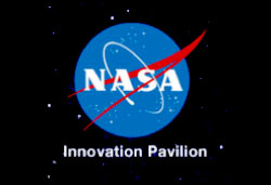 NASA Logo and Open Innovation Text