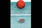 nanoparticle distorts a surface as it adheres to it