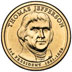 August 2007: The Thomas Jefferson Presidential $1 Coin