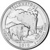 June 2010: The Yellowstone National Park quarter