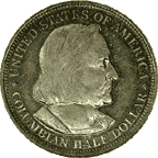 Christopher Columbus Half Dollar Commemorative coin.