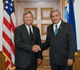 Secretary of Agriculture Tom Vilsack meets with Secretary of Agriculture for Mexico Alberto Cardenas