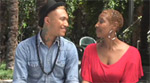 Photo: Singer Jamar Rogers with his mother, Danielle