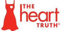 The Heart Truth one-color logo red
