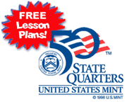 FREE Lesson Plans - 50 State Quarters - United States Mint - © 1998 U.S. Mint
