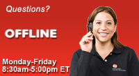 Chat with us live, Monday through Friday, 8:30 a.m. to 5 p.m. eastern time, or call us at 301-592-8573.