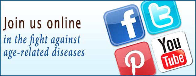 Join us online in the fight against age-related diseases