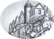 Photo shows part of the Acadia National Park quarter.