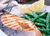 photo of balanced dinner including salmon