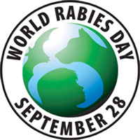 World Rabies Day logo - September 28, 2012