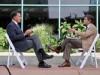 PHOTO: Mitt Romney and George Stephanopoulos