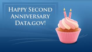 Happy Second Anniversary Data.gov!
