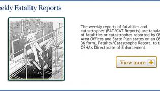 Weekly Fatality Reports