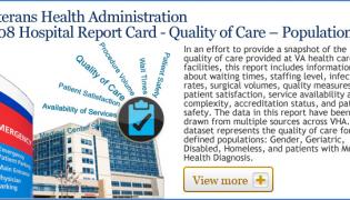 Veterans Health Administration Hospital Report Card