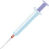 An illustration of a syringe.