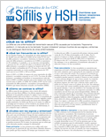 Sífilis y HSH - Hoja informativa