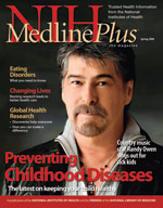 The Cover of the Spring 2008 issue of medlineplus magazine