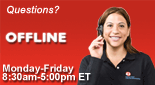 Chat with us live, Monday through Friday, 8:30 a.m. to 5 p.m. eastern time, or call us at 301–592–8573.