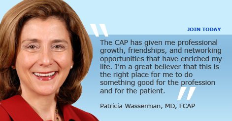 Patricia Wasserman, MD, FCAP