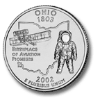 Ohio Quarter Reverse