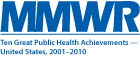 MMWR: Ten Great Public Health Achievements, United States, 2001-2010