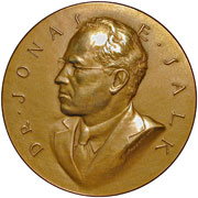 OBVERSE: 1955 Doctor Jonas E. Salk