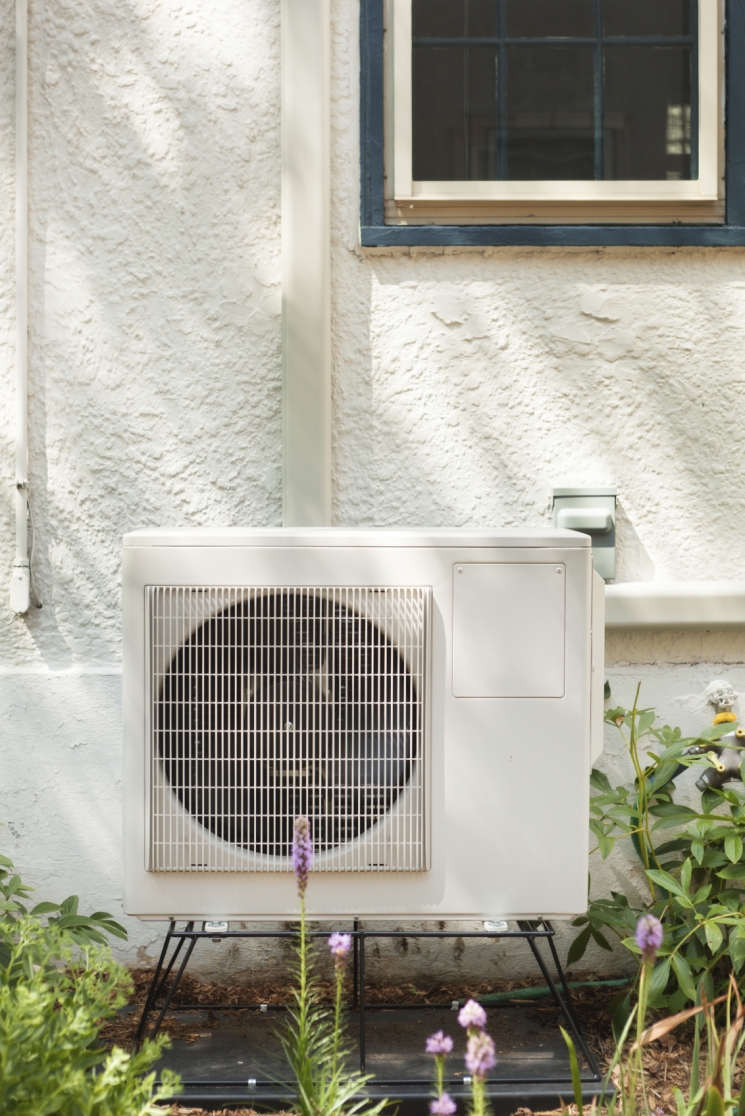 When properly installed, an air-source heat pump can deliver one-and-a-half to three times more heat energy to a home than the electrical energy it consumes. | Photo courtesy of iStockPhoto/YinYang.