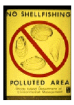 No Shellfishing Sign