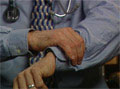 Still of the doctor's hands from the How soon after surgery can I use my arm? video