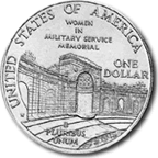 The 1994 Women Veterans Silver Dollar Reverse