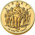 May 2011: U.S. Army commemorative gold coin.